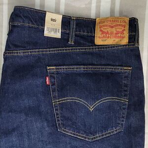 NWT Levi's 559 Jeans Men's 52x32 Dark Rinse Denim